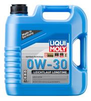 как выглядит liqui moly 0w-30 leichtlauf longtime sn 4л (hc-синт.мотор.масло) на фото