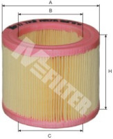 как выглядит m-filter фильтр воздушный a826 на фото