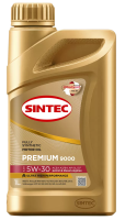 как выглядит масло моторное sintec premium 9000 5w-30 a3/b4 sl/cf 1л на фото