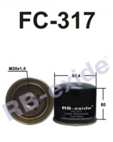 как выглядит rb-exide фильтр топливный fc317 на фото