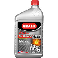 как выглядит масло моторное amalie elixir full synthetic 0w40 0,946л на фото
