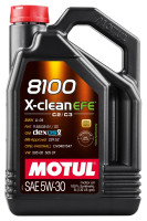 как выглядит масло моторное motul 8100 x-clean efe c3 5w30 5л на фото