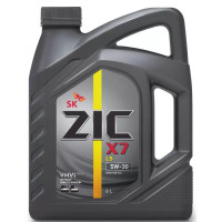 как выглядит масло моторное zic x7 ls syntetic 5w30 6л на фото