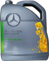 как выглядит масло моторное mercedes-benz мb 229.51 5w30 5 л  на фото