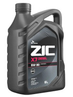 как выглядит масло моторное zic x7 diesel 5w30 6л на фото