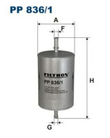как выглядит фильтр топливный filtron pp836/1 на фото