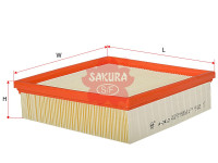 как выглядит sakura фильтр воздушный a2412k на фото