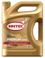 как выглядит масло моторное sintec premium 9000 5w-40 a3/b4 sn/cf 4л на фото