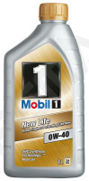 как выглядит масло моторное mobil new life 0w40 1л на фото