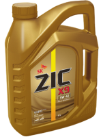 как выглядит масло моторное zic x9 5w40 sp 4л на фото