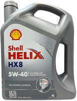 как выглядит масло моторное shell helix hx8 5w40 a3/b4 4л на фото