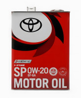как выглядит масло моторное toyota 0w20 4л на фото