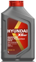 как выглядит масло моторное hyundai xteer gasoline ultra protection 5w30 1л  на фото