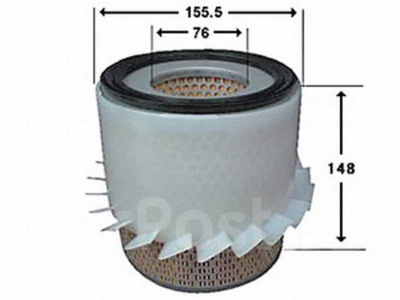 RB-EXIDE Фильтр воздушный A453