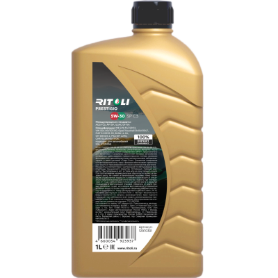 RITOLI Prestigio 5W30 С3_1L_oborot RITOLI Prestigio 5W30 С3_1L_oborot
