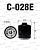 как выглядит rb-exide фильтр масляный c028e на фото